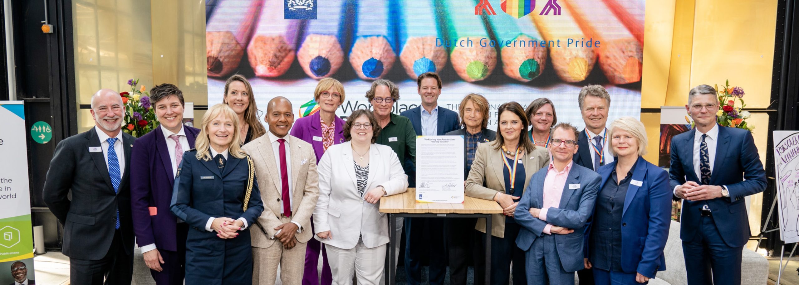 Terugkijken “Ondertekening Verklaring van Amsterdam door werkgever Rijk”